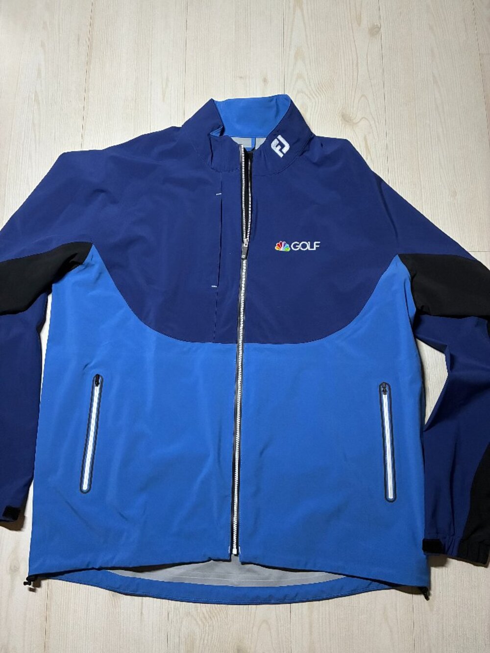 FootJoy FJ DryJoys Tour LTS Men's Golf Jacket Blue NBC GOLF Size XXL (NWOT)